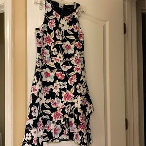Banana Republic short ruffles floral dress